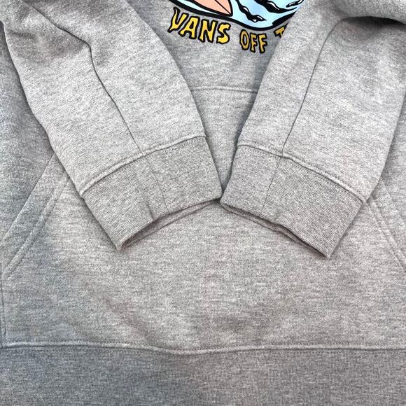 Vans Off the Wall hoodie surf dino heather gray youth XL - Picture 3 of 8